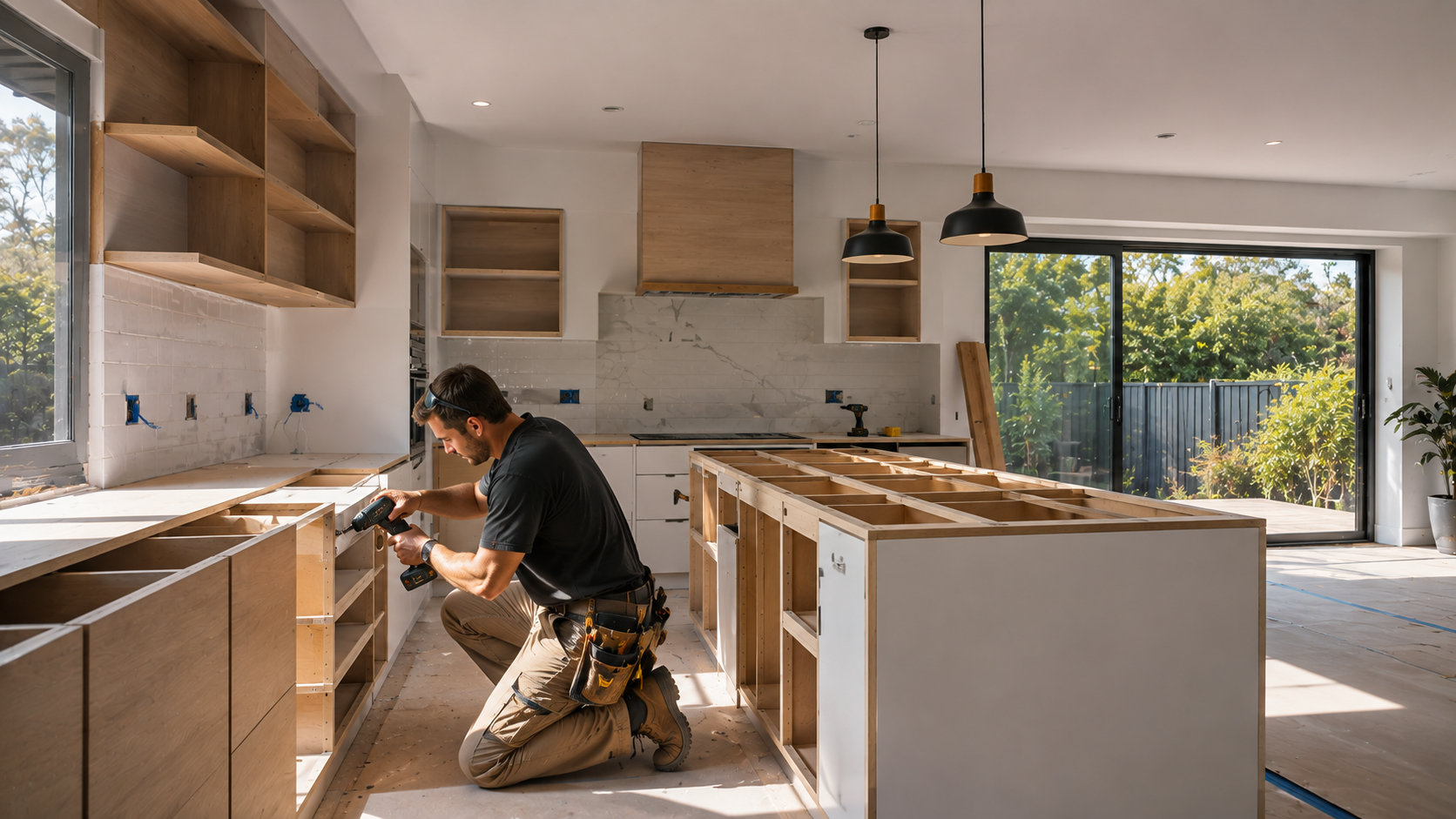 Custom Home Renovation and Decking
